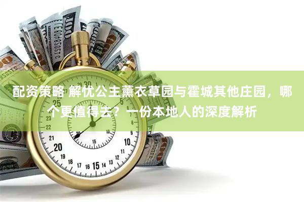 配资策略 解忧公主薰衣草园与霍城其他庄园，哪个更值得去？一份本地人的深度解析